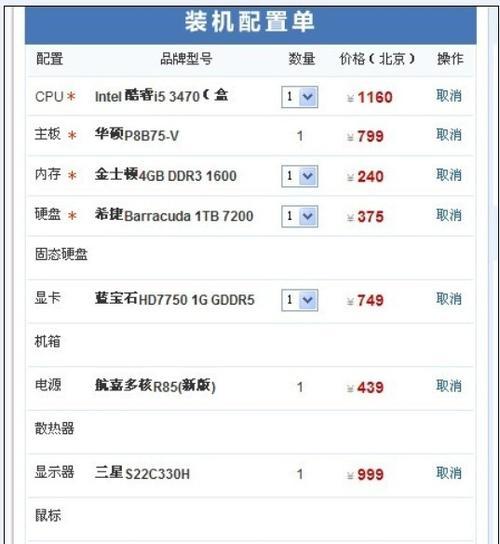 如何选择适合自己的电脑配置（以性能为导向，合理配置电脑硬件）-第2张图片-数码深度