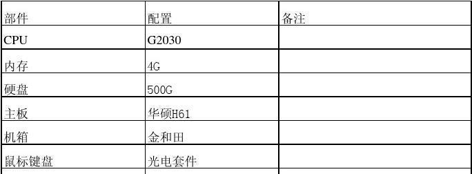 G2030CPU性能评测及推荐（一款高性价比的处理器选择）-第3张图片-数码深度
