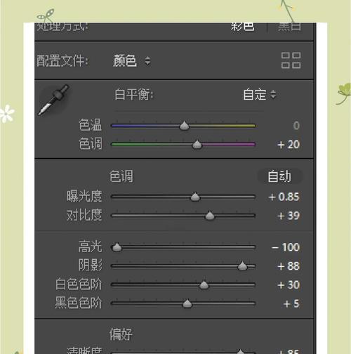 用电脑LR调色技巧提升人像写真的表现力（利用数字后期处理增强照片的色彩和质感，让人像更加生动鲜活）-第1张图片-数码深度