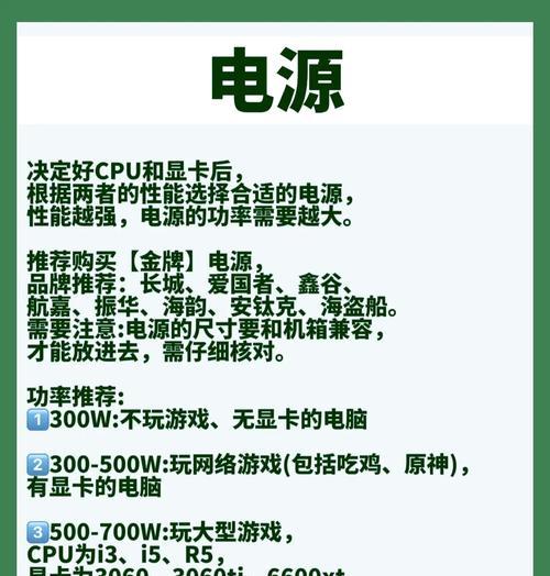 电脑主机配件教程大全（从零开始，学习如何选择、安装和优化电脑主机配件）-第1张图片-数码深度