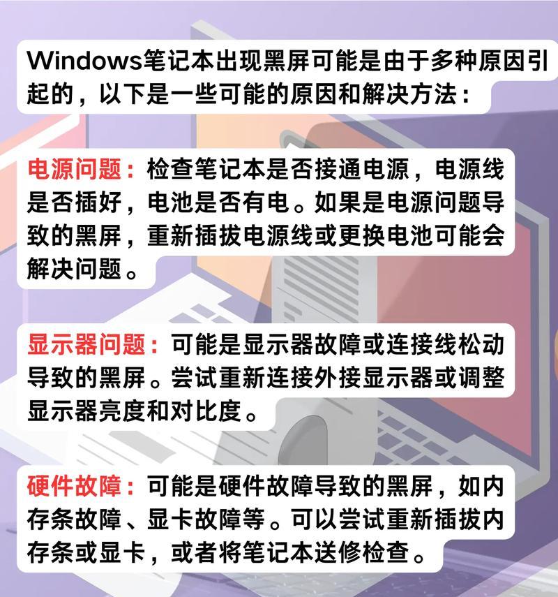 电脑屏幕错误的原因及解决方法（探寻常见的电脑屏幕错误及如何修复）-第1张图片-数码深度